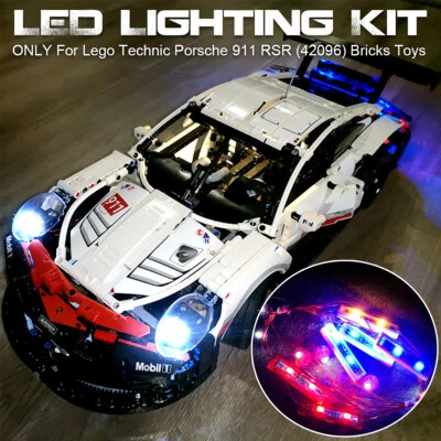 LED Light Lighting Kit ONLY For Lego 42096 Technic Porsche 911 RSR Bricks Toys - Image 1 of 4