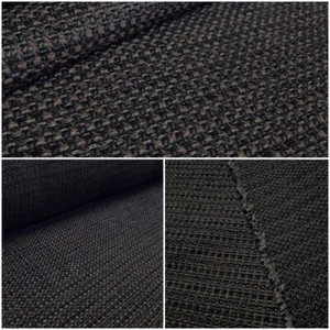 Tela para muebles tela de tapicería cubierta tela estructural gruesa tela tejida gris marrón negro - Imagen 1 de 7