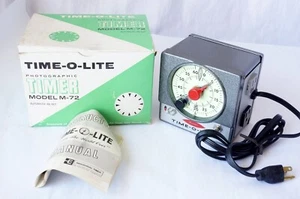 Time-O-Lite M-72 Darkroom Timer Glows in Darkroom Enlarger Photograph New in Box - Picture 1 of 12