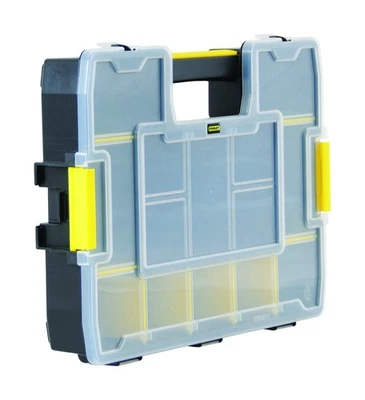Stanley Sort Master Junior 14,8 pulgadas Organizador negro/amarillo Foto 1 de 2