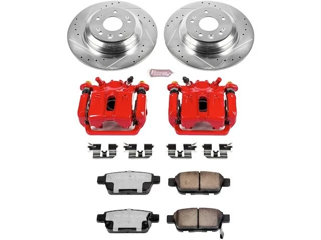 Kit de pastillas de freno trasero y rotor 14TWQV58 para Acura TL 2009 2010 2011 2012 2013 2014 Foto 1 de 1