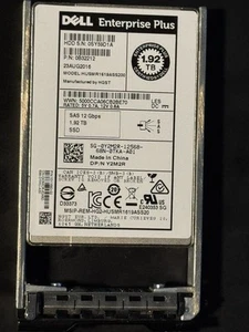 HGST DELL 0B32212 1.92 TB Enterprise Plus SSD SAS Drive HUSMR1619ASS200 - Picture 1 of 1