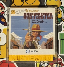 Gun Fighter Nintendo Famicom Disk System Jaleco Japan Import US Seller TESTED