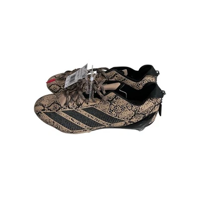 Adidas Adizero Electric Football Cleats Tan Black Snake Print JR2512 Men’s 11  - Image 1 of 4