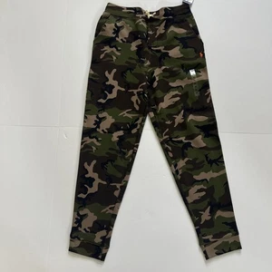 POLO RALPH LAUREN BOY'S CAMO DRAWSTRING CARGO SWEATPANTS JOGGER PANTS XL - Picture 1 of 7