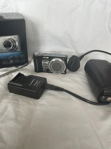 Panasonic LUMIX DMC-TZ7 10.1 MP Compact Digital Camera Black With Case + Charger - Picture 1 of 13