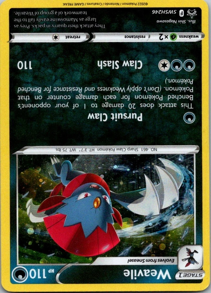 Weavile SWSH246 SWSH: Sword & Shield Promo Cards Holo - Image 1 of 2