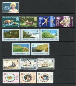 PITCAIRN MNH 1980/1981 COMPLETE YEAR SETS - Picture 1 of 1