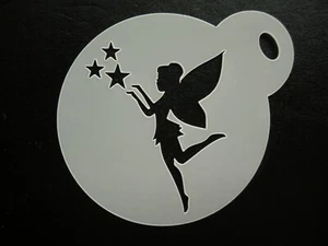 60mm fairy wings design cake, cookie, craft & face painting stencil - Picture 1 of 1