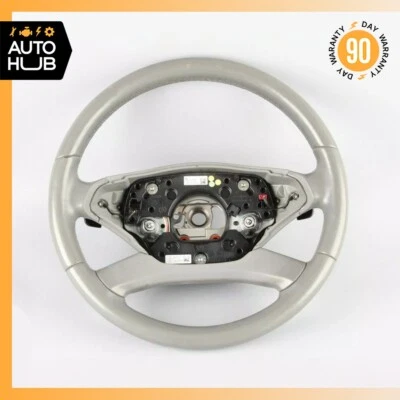Руль 10-14 Mercedes W221 S400 S550 CL550 с подрулевыми переключателями серый от оригинального производителя - Изображение 1 из 4