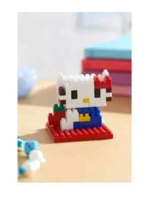 BRAND NEW nanoblock Sanrio Hello Kitty  Building Kit 001B by Kawada Japan BANDAI - Image 1 of 3