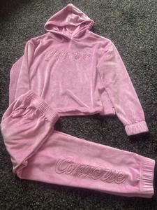 Girls converse tracksuit size XL 13-15yrs - Picture 1 of 5