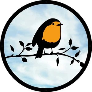 SunCatcher Garden Mirror Round Robin Range of Sizes - Picture 1 of 5