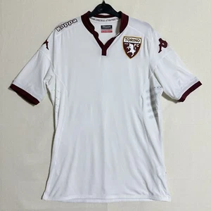 Torino FC Jersey Youth Teen X-Large White Kappa Soccer Football - Picture 1 of 12