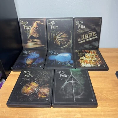 Harry Potter 8-Film Collection (Steelbook) Ultra HD 4k UHD Blu-Ray Set - Image 1 of 4