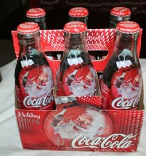 Holiday 2004 Christmas 6 Pack 8 OZ COCA-COLA BOTTLE UNOPENED      n