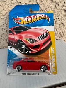 Hot Wheels 2010 New Models '10 Infinit G37 Red D60 - Picture 1 of 1