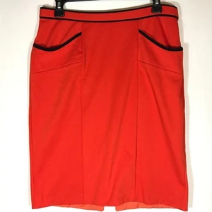Banana Republic Women's 8 Red Lined Dress - Picture 1 of 8