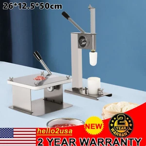 Manuelle gedämpfte Brötchenformmaschine Knödel Baozi Maker Brötchen Knödelmaschine Kit - Bild 1 von 24