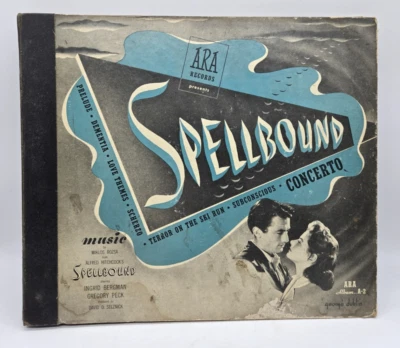 Miklos Rozsa Alfred Hitchcock Spellbound EX ARA 4x78 Set - Image 1 of 4