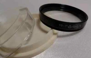 a UV Protection-1x LZOS Russian 49x0.75mm Vintage Light Filter for Lens 1254 - Picture 1 of 2