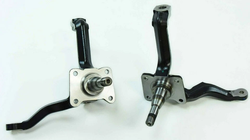 1967 1968 1969 Ford Mustang freio a tambor dianteiro v-8 par de eixos novo - Imagem 1 de 4