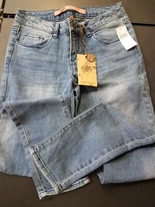 ABS Denim Collection Allen Schwartz Skinny Jeans Gr. 26 Washed Stretch Denim - Bild 1 von 6