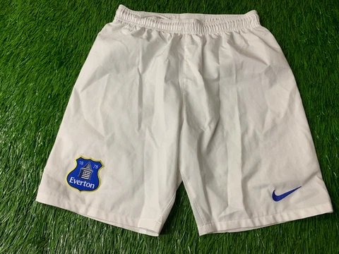 EVERTON ENGLAND 2013/2014 FOOTBALL SOCCER SHORTS HOME NIKE ORIGINAL YOUNG XL Cover