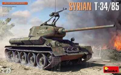 Miniart 37075 Syrian T-34/85 Kit Montaggio 1/35 - Immagine 1 di 4