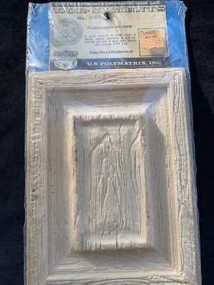 Apliques de resina de muebles vintage proyecto artesanal reparación mediados de siglo nuevo de stock Foto 1 de 4