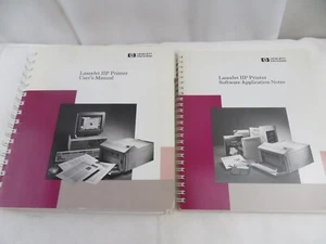 HP LaserJet IIP Printer User’s Manual Software Application Notes 1989 Books - Picture 1 of 9