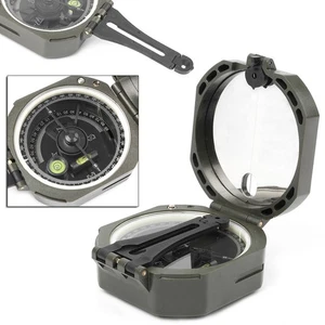 Pocket Transit Army Geology Compass for Outdoor Hiking Camping Survival Marching - Picture 1 of 11