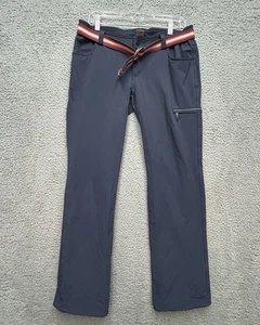 Duluth Trading Pants Women 4X31 (fit 32x30) Navy Cargo Stretch Nylon Hiking - Picture 1 of 16