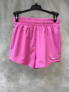 Nike Girls’ Dri-FIT Shorts | Medium | Pink | High-Waisted - Picture 1 of 3