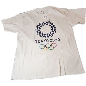 Tokyo 2020 Olympics T Shirt Graphic Tee White Official Merchandise - Picture 1 of 7