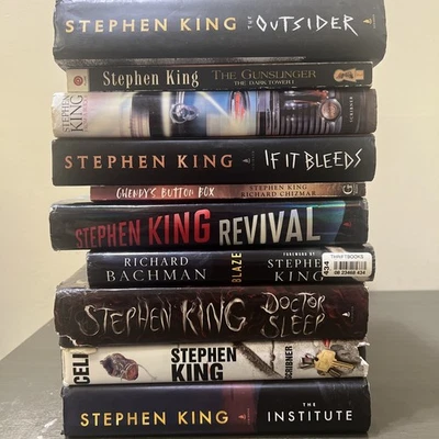 Lot Of 10 Stephen King Books Hardcover And Paperback - Image 1 of 4