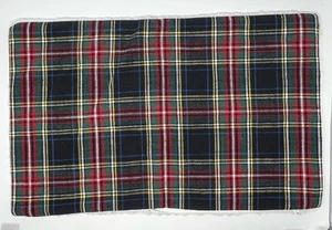 Pottery Barn Stewart Plaid mit Sherpa Rücken Lendenkissenbezug _ 16 x 26 Zoll _ Neu ohne Etikett _ DEF _ #TI - Bild 1 von 8