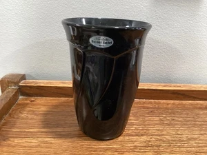 Noritake, Sweet Swirl, Black Water Glass - Picture 1 of 3