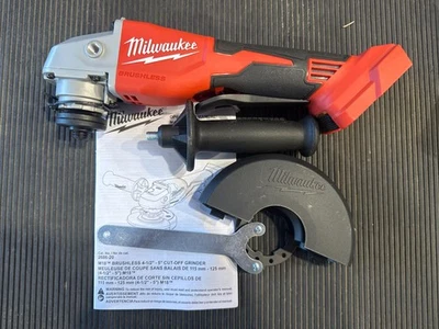 Amoladora Milwaukee 2686-20 18 V 5 pulgadas con interruptor de paleta (solo herramienta) Foto 1 de 2