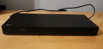 LG UP875 Ultra HD 4K Blu-ray DVD Player No Remote Or Cords Tested Works - Image 1 of 4