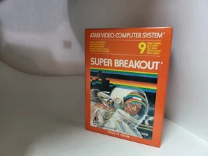 NEAR MINT NEW SUPER BREAKOUT FOR PAL ATARI 7800 + 2600 + PLUS RETRON 77 ### - Picture 1 of 10
