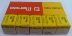 Lot of 5 (sleeve) 9EA8 NOS vacuum tube El Menco Japan triode pentode - Picture 1 of 2
