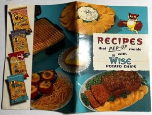 WISE POTATO CHIPS ~ 1957 Recipe Book - Picture 1 of 1
