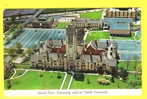 UNIVERSITY HALL TOLEDO UNIVERSITY  POSTCARD ! - Picture 1 of 2