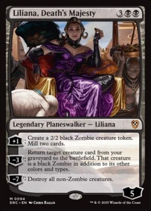 Liliana, Death's Majesty - Aetherdrift Commander (DRC) - (Near Mint NM) - Picture 1 of 1