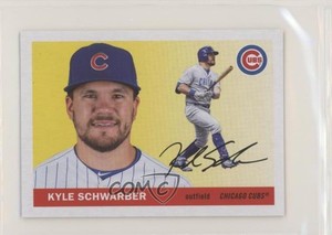 2020 Topps Archives 1955 Topps Mini Kyle Schwarber #55M-8