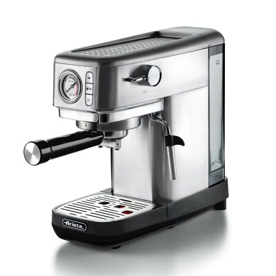 Ariete Macchina da caffè 1381 SILVER caffè polvere e cialde ESE 1300W maxi capp. - Immagine 1 di 4