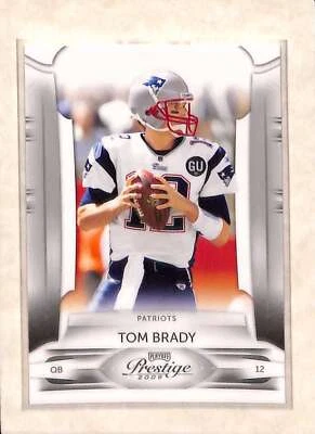 2009 Playoff Prestige #57 Tom Brady  NM - Image 1 of 2