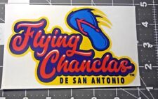Flying Chanclas DE SAN ANTONIO Sticker, Missions Baseball Team Decal
