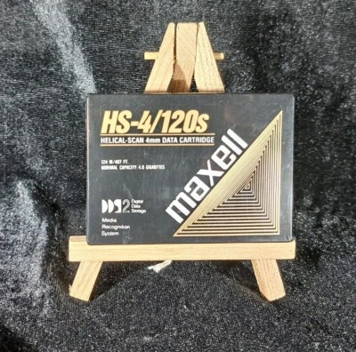 1x Maxell DDS Data Cartridge 4mm, 4GB, HS-4/120s, Helical-Scan   in OVP - Bild 1 von 2